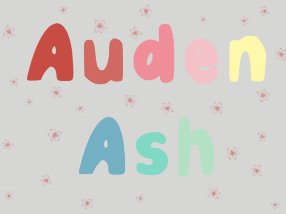 Auden Ash: A Friendly Handwritten Display Font for Warm Editorial Design