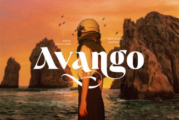 Avango Font: Elegant Display Fonts for Small Business Branding