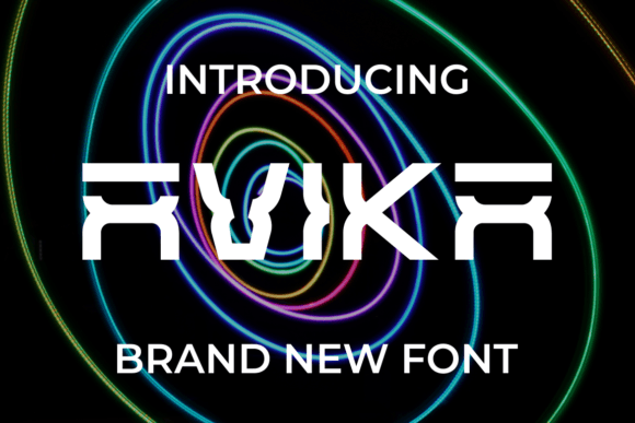 Avika Display Font for Small Business Branding
