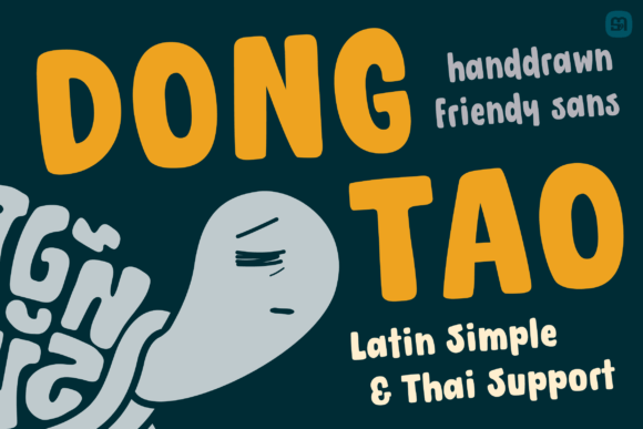 Dongtao Handwritten Display Font for Playful Branding