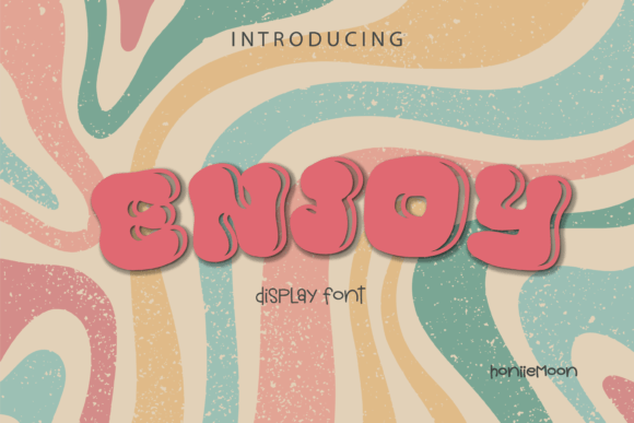 Enjoy Font: A Playful Display Font for Memorable Branding