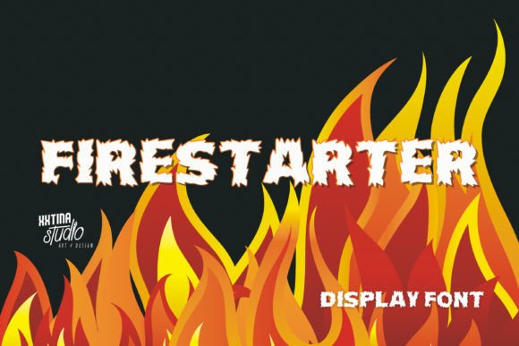 Firestarter Display Font for Bold Branding