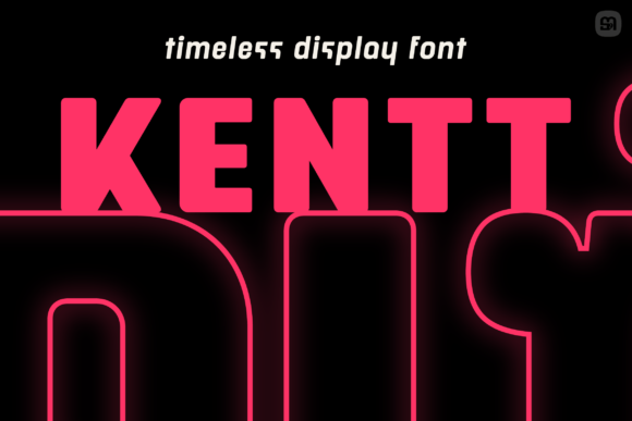 Kentt Display Font for Bold Digital Branding