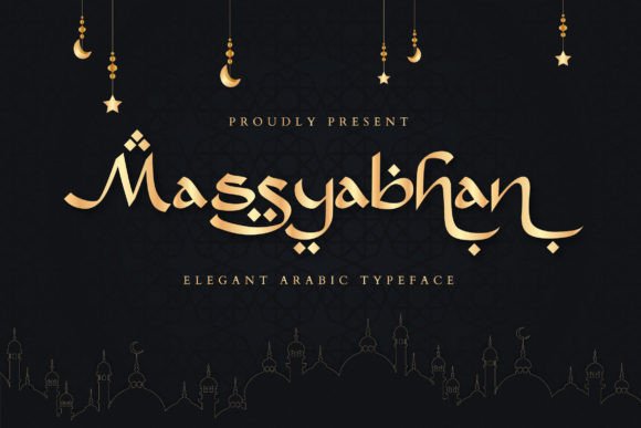 Massyabhan: An Elegant Arabic Display Font for Editorial Design