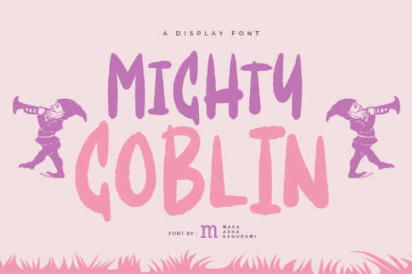 Mighty Goblin Display Font for Spooky & Standout Designs