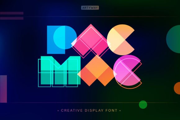 Pac Mac Font: A Fun and Bold Display Typeface