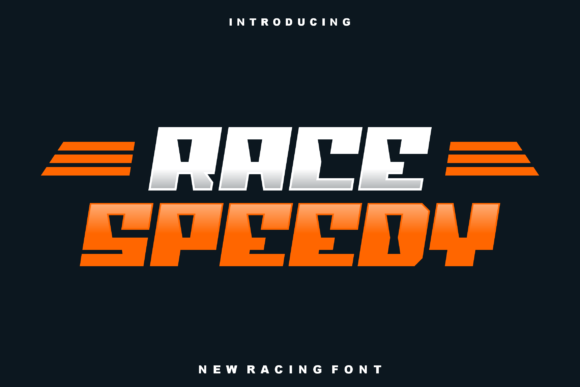 Race Speedy: A Bold Display Font for Editorial Impact