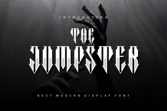 The Jumpster Display Font for Memorable Brand Visuals