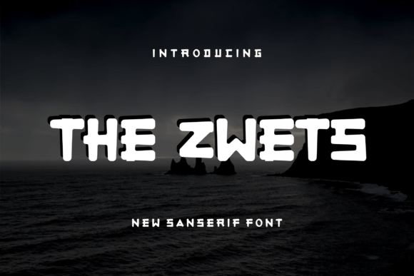 The Zwets Display Font for Polished Brand Visuals