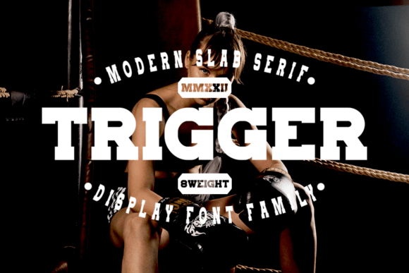 Trigger Display Font for Scroll-Stopping Visuals